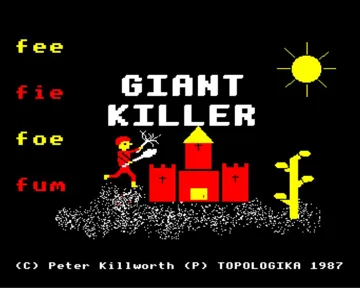 Giantkiller (1987)(Topologika)[GRUN] screen shot title